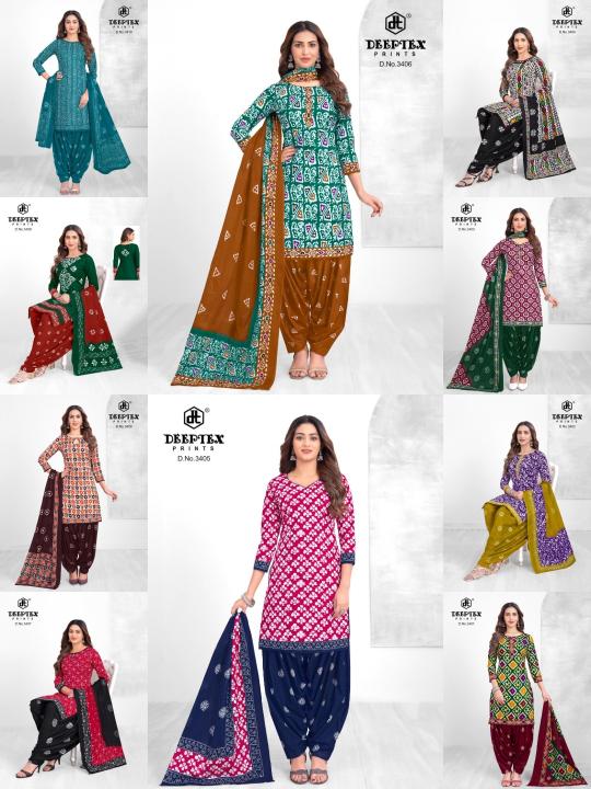 Deeptex batik vol-34 dress material for girls wholesale shop in rishikesh